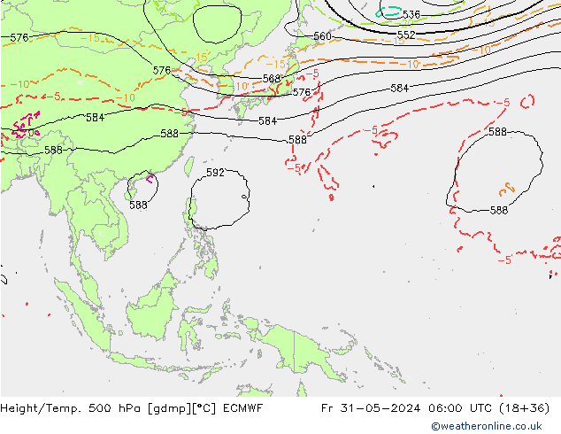 Z500/Rain (+SLP)/Z850 ECMWF pt. 31.05.2024 06 UTC