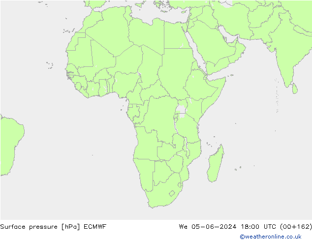 приземное давление ECMWF ср 05.06.2024 18 UTC