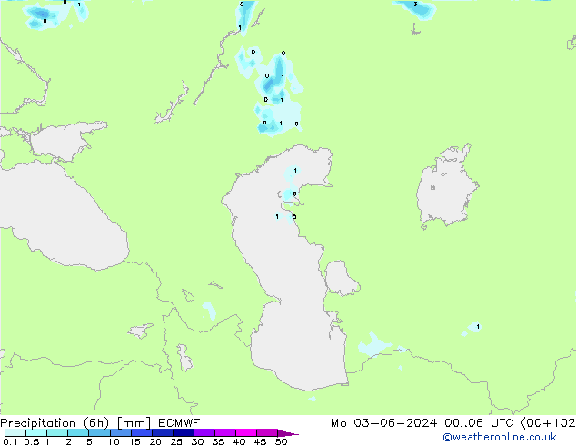 Z500/Regen(+SLP)/Z850 ECMWF ma 03.06.2024 06 UTC