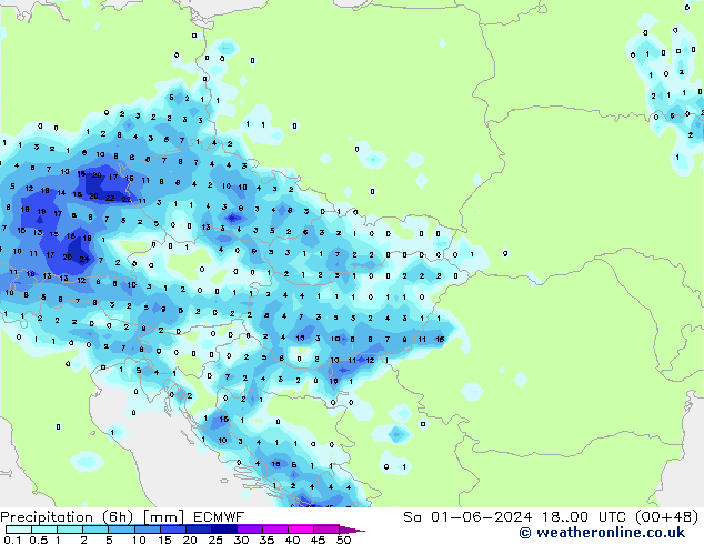 Z500/Rain (+SLP)/Z850 ECMWF Sáb 01.06.2024 00 UTC