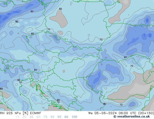 RV 925 hPa ECMWF wo 05.06.2024 06 UTC