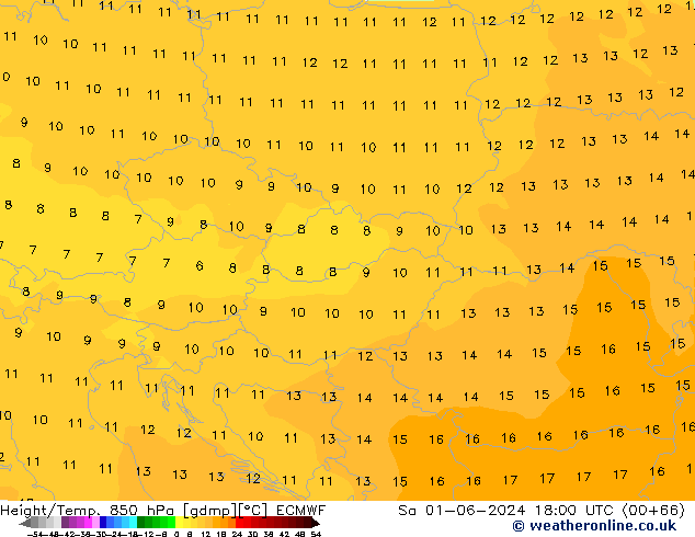 Z500/Regen(+SLP)/Z850 ECMWF za 01.06.2024 18 UTC