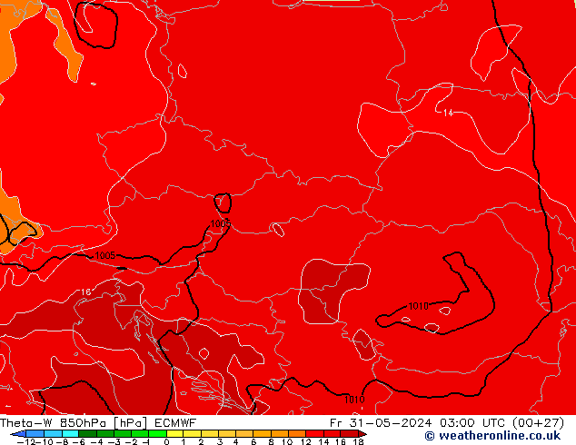 Theta-W 850hPa ECMWF vr 31.05.2024 03 UTC