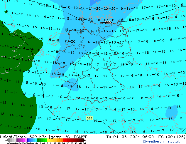 Z500/Rain (+SLP)/Z850 ECMWF mar 04.06.2024 06 UTC