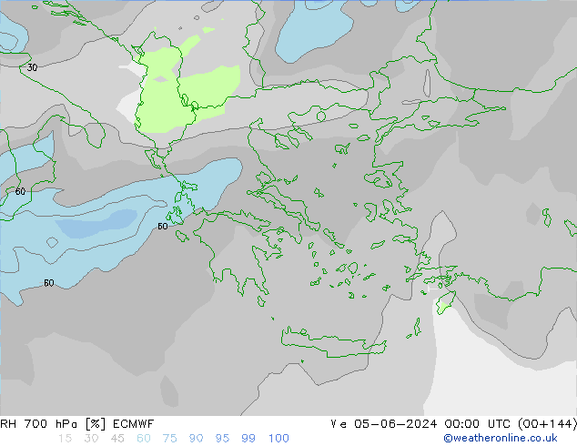 RV 700 hPa ECMWF wo 05.06.2024 00 UTC