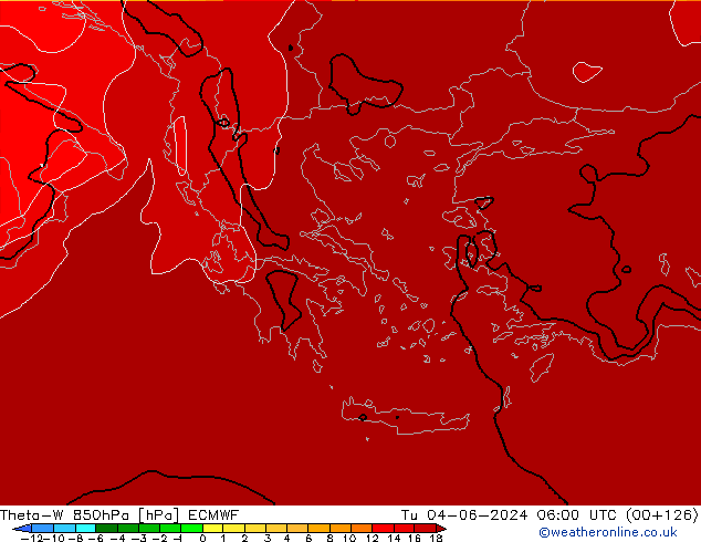 Theta-W 850hPa ECMWF mar 04.06.2024 06 UTC