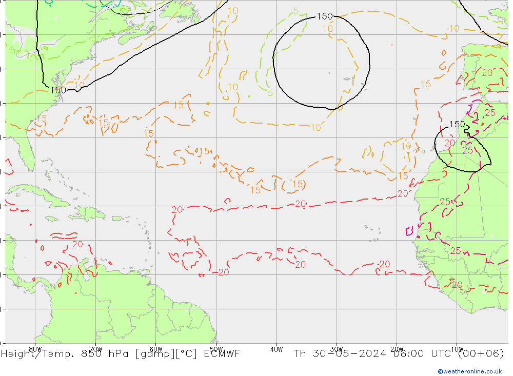 Z500/Regen(+SLP)/Z850 ECMWF do 30.05.2024 06 UTC