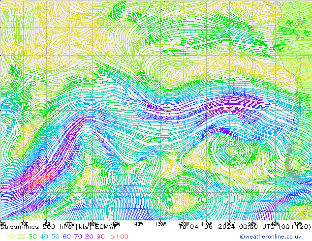  500 hPa ECMWF  04.06.2024 00 UTC
