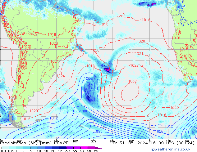  (6h) ECMWF  31.05.2024 00 UTC