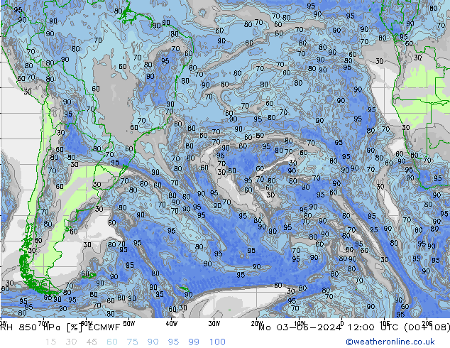 RV 850 hPa ECMWF ma 03.06.2024 12 UTC