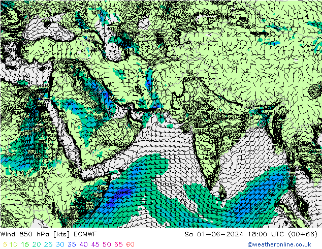  850 hPa ECMWF  01.06.2024 18 UTC