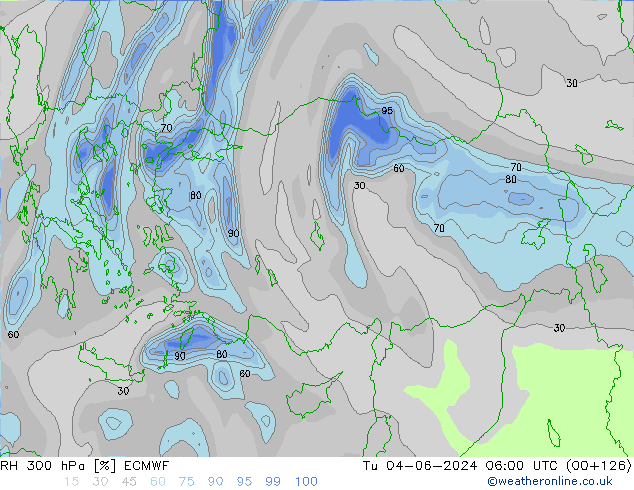 RV 300 hPa ECMWF di 04.06.2024 06 UTC