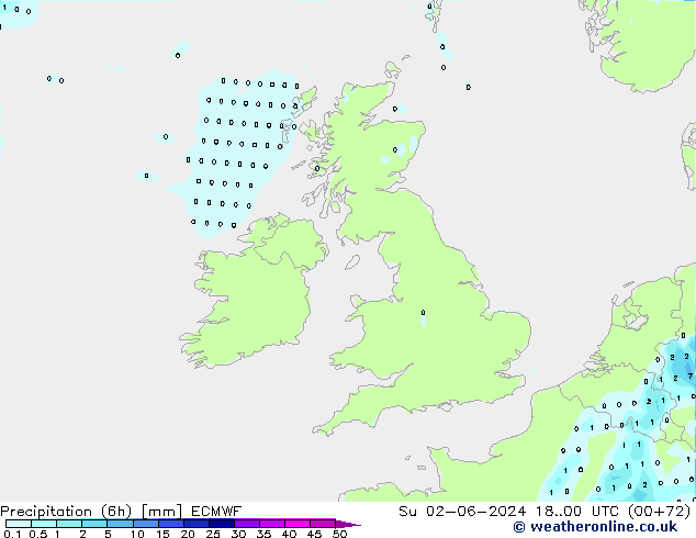 Z500/Rain (+SLP)/Z850 ECMWF  02.06.2024 00 UTC