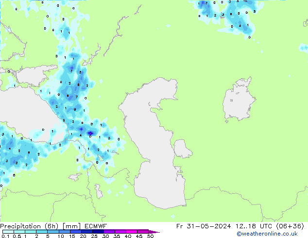 Z500/Rain (+SLP)/Z850 ECMWF ven 31.05.2024 18 UTC