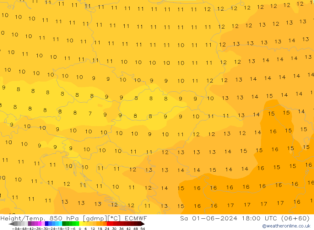 Z500/Rain (+SLP)/Z850 ECMWF sáb 01.06.2024 18 UTC