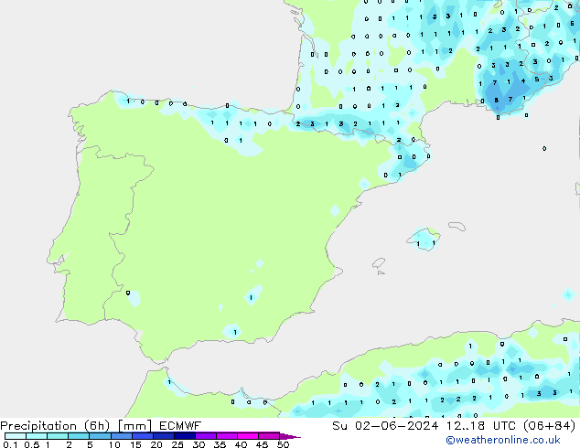 Z500/Rain (+SLP)/Z850 ECMWF Ne 02.06.2024 18 UTC