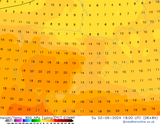 Z500/Rain (+SLP)/Z850 ECMWF Ne 02.06.2024 18 UTC