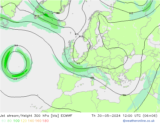 Polarjet ECMWF Do 30.05.2024 12 UTC