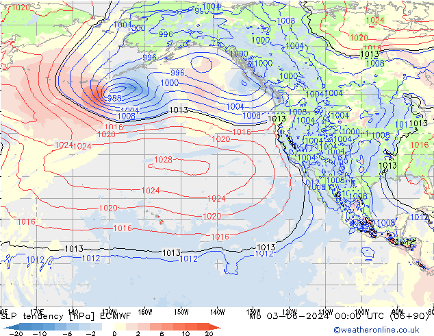 SLP tendency ECMWF Mo 03.06.2024 00 UTC