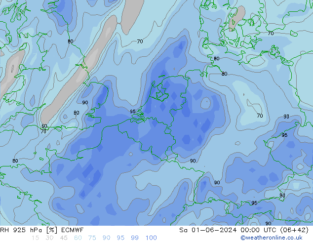 925 hPa Nispi Nem ECMWF Cts 01.06.2024 00 UTC