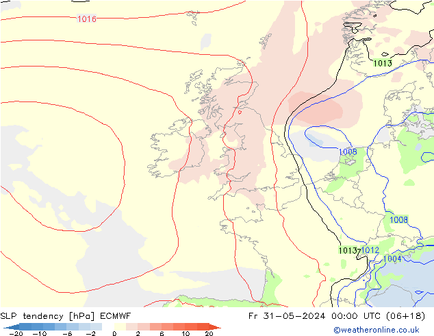 tendencja ECMWF pt. 31.05.2024 00 UTC