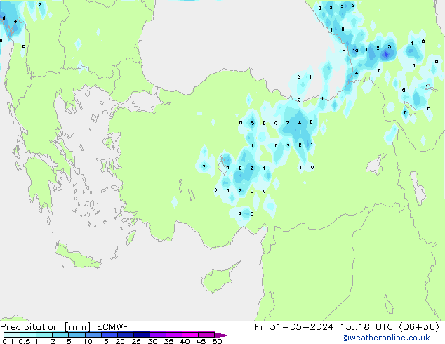 precipitação ECMWF Sex 31.05.2024 18 UTC