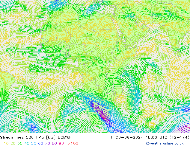  500 hPa ECMWF  06.06.2024 18 UTC