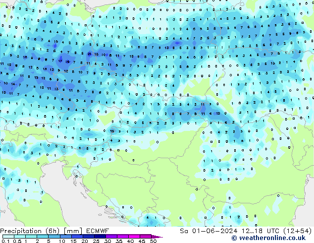 Z500/Yağmur (+YB)/Z850 ECMWF Cts 01.06.2024 18 UTC