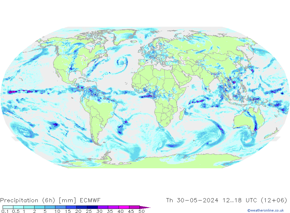 Z500/Regen(+SLP)/Z850 ECMWF do 30.05.2024 18 UTC