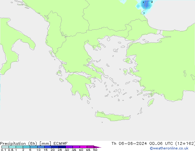 Z500/Rain (+SLP)/Z850 ECMWF Qui 06.06.2024 06 UTC