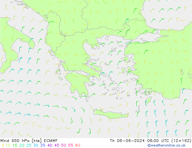  950 hPa ECMWF  06.06.2024 06 UTC