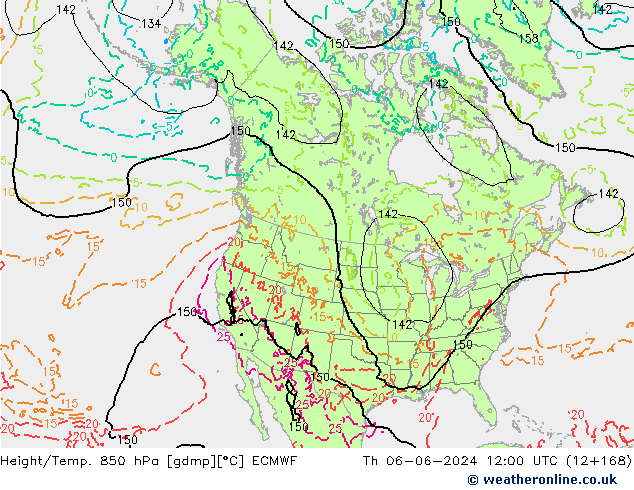 Z500/Regen(+SLP)/Z850 ECMWF do 06.06.2024 12 UTC