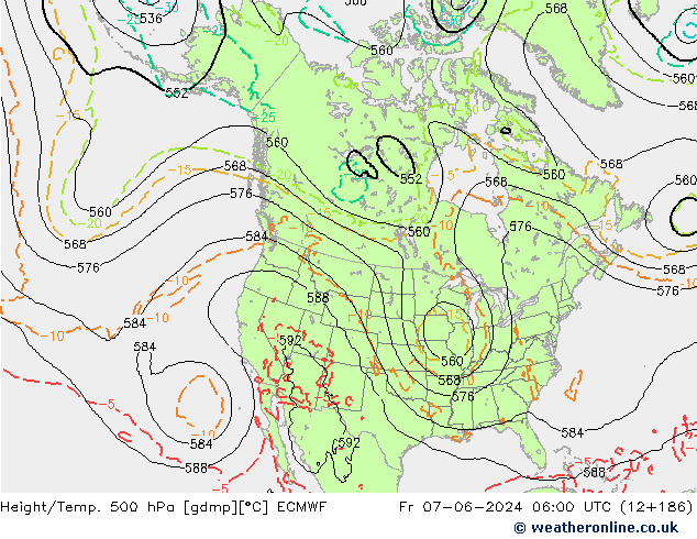 Z500/Rain (+SLP)/Z850 ECMWF pt. 07.06.2024 06 UTC