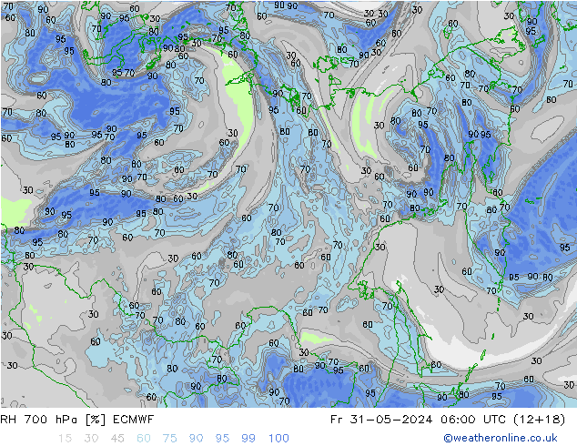 700 hPa Nispi Nem ECMWF Cu 31.05.2024 06 UTC