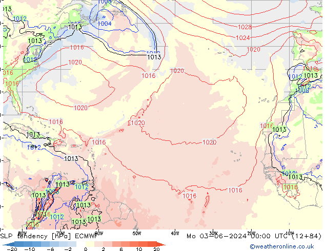 SLP tendency ECMWF Mo 03.06.2024 00 UTC