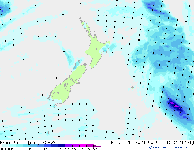 precipitação ECMWF Sex 07.06.2024 06 UTC