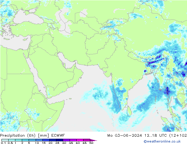 Z500/Rain (+SLP)/Z850 ECMWF  03.06.2024 18 UTC