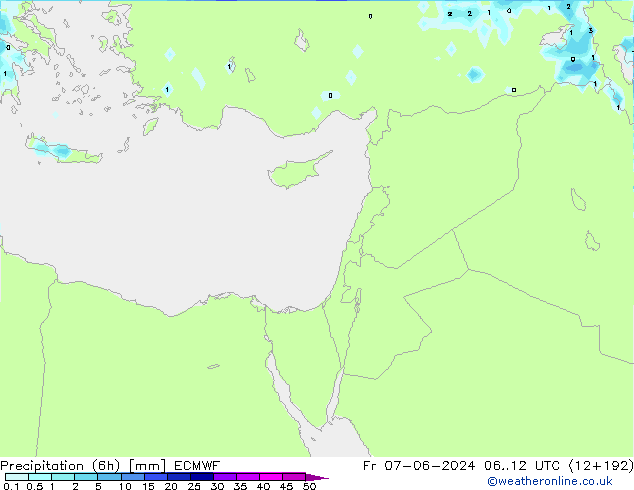 Z500/Rain (+SLP)/Z850 ECMWF Fr 07.06.2024 12 UTC