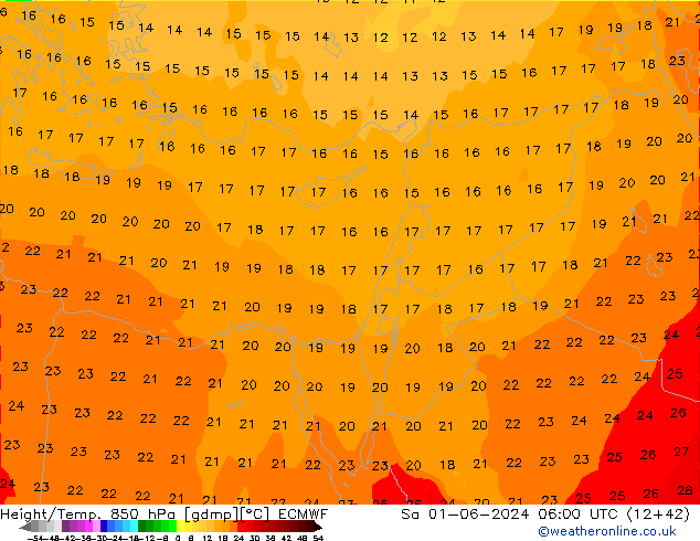 Z500/Rain (+SLP)/Z850 ECMWF Sa 01.06.2024 06 UTC