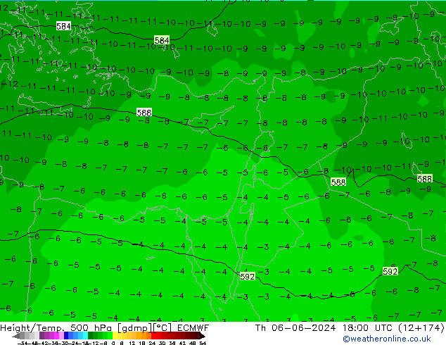 Z500/Regen(+SLP)/Z850 ECMWF do 06.06.2024 18 UTC