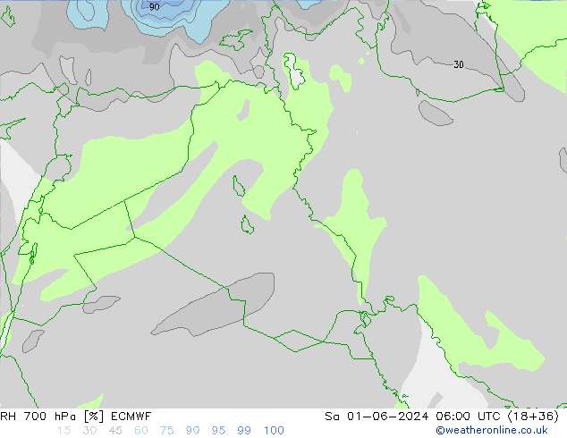 700 hPa Nispi Nem ECMWF Cts 01.06.2024 06 UTC