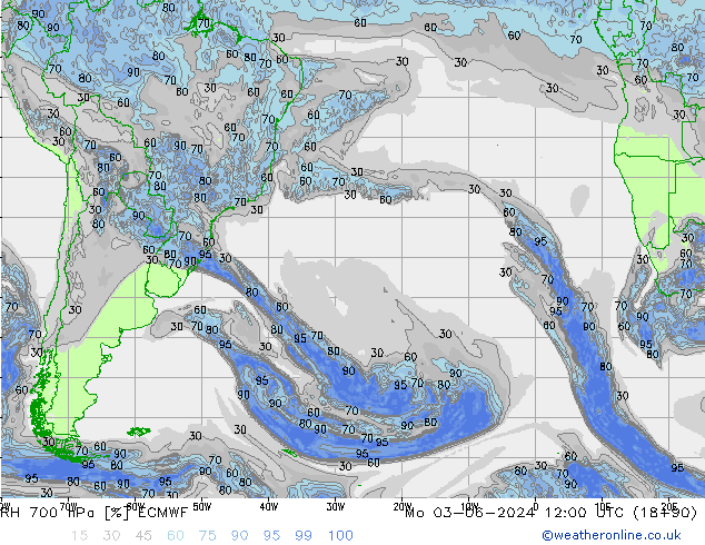 RV 700 hPa ECMWF ma 03.06.2024 12 UTC