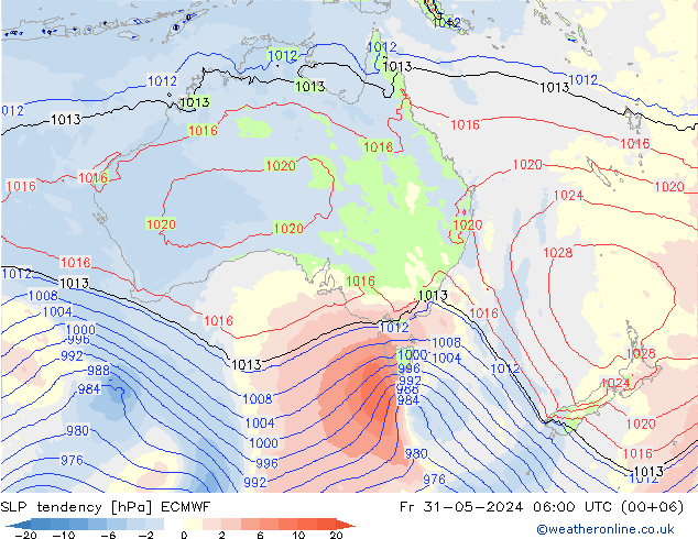 tendencja ECMWF pt. 31.05.2024 06 UTC