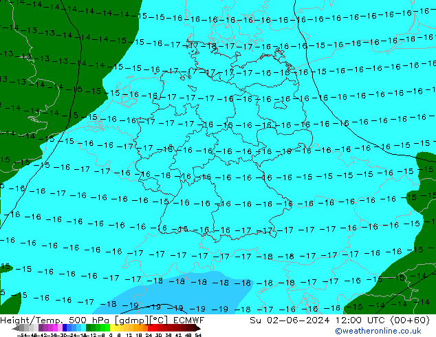 Z500/Rain (+SLP)/Z850 ECMWF Su 02.06.2024 12 UTC