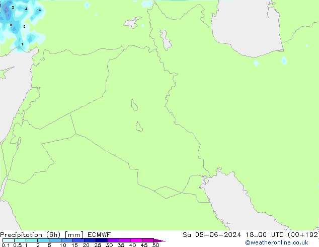 Z500/Rain (+SLP)/Z850 ECMWF sáb 08.06.2024 00 UTC