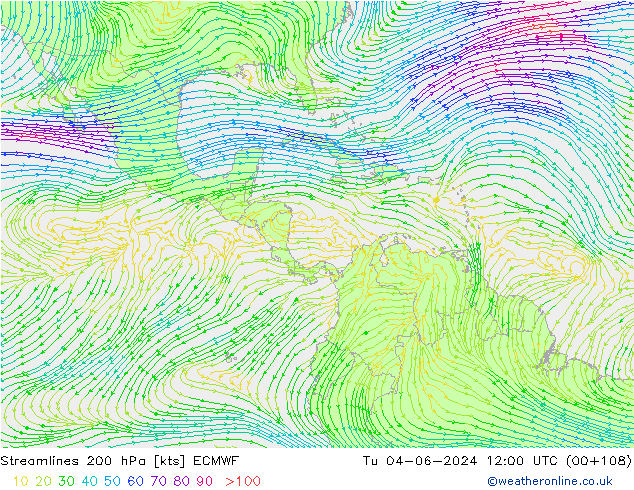  200 hPa ECMWF  04.06.2024 12 UTC