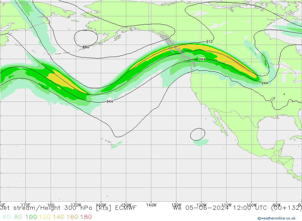 Courant-jet ECMWF mer 05.06.2024 12 UTC