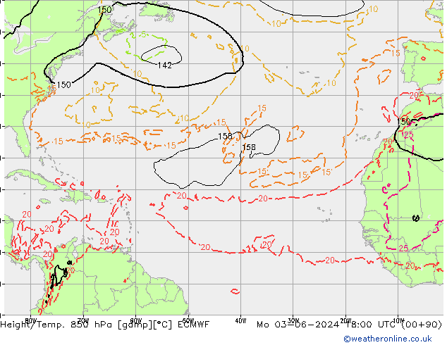 Z500/Rain (+SLP)/Z850 ECMWF  03.06.2024 18 UTC