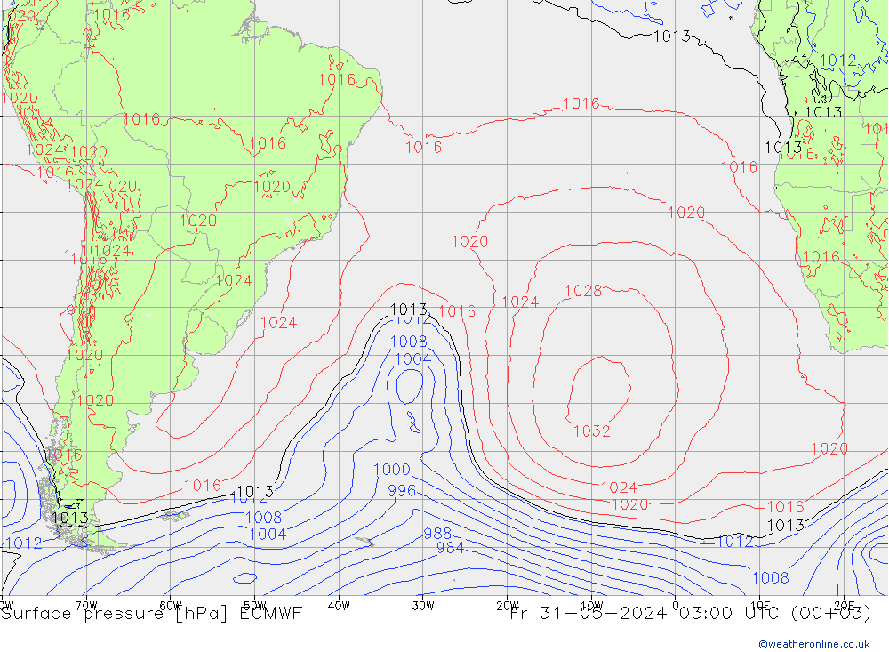      ECMWF  31.05.2024 03 UTC