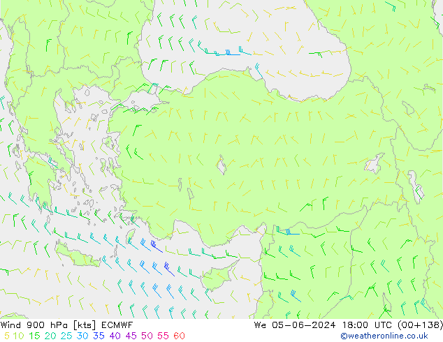  900 hPa ECMWF  05.06.2024 18 UTC